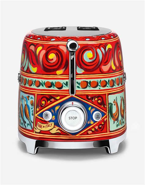 smeg leivänpaahdin dolce gabbana|MULTICOLOR Smeg Dolce & Gabbana .